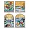 Orchidea Winter Windows Set Plastic Canvas Plastic Canvas Counted Cross Stitch Kit